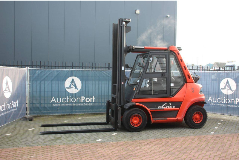 Linde H80T-03 - رافعة شوكية تعمل بالغاز: صورة 1 Linde H80T-03 - رافعة شوكية تعمل بالغاز: صورة 1