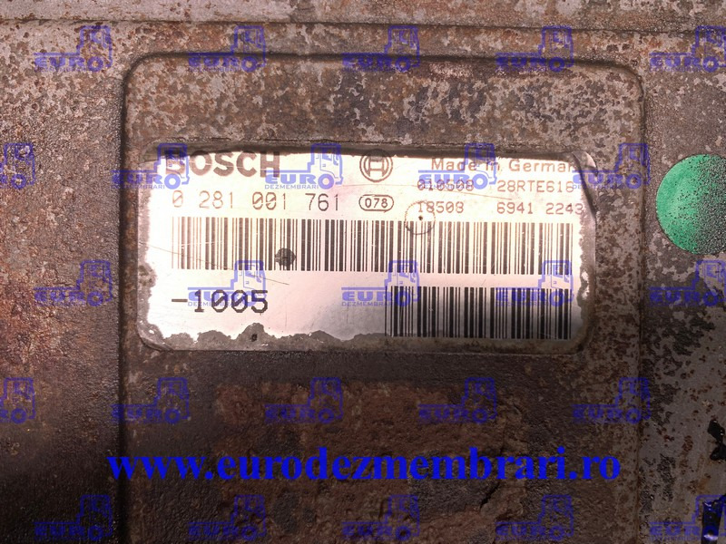 CALCULATOR KIT PORNIRE MAN TGA D28 510CP 0281001761 - وحدة إي سي يو - شاحنة: صورة 2 CALCULATOR KIT PORNIRE MAN TGA D28 510CP 0281001761 - وحدة إي سي يو - شاحنة: صورة 2