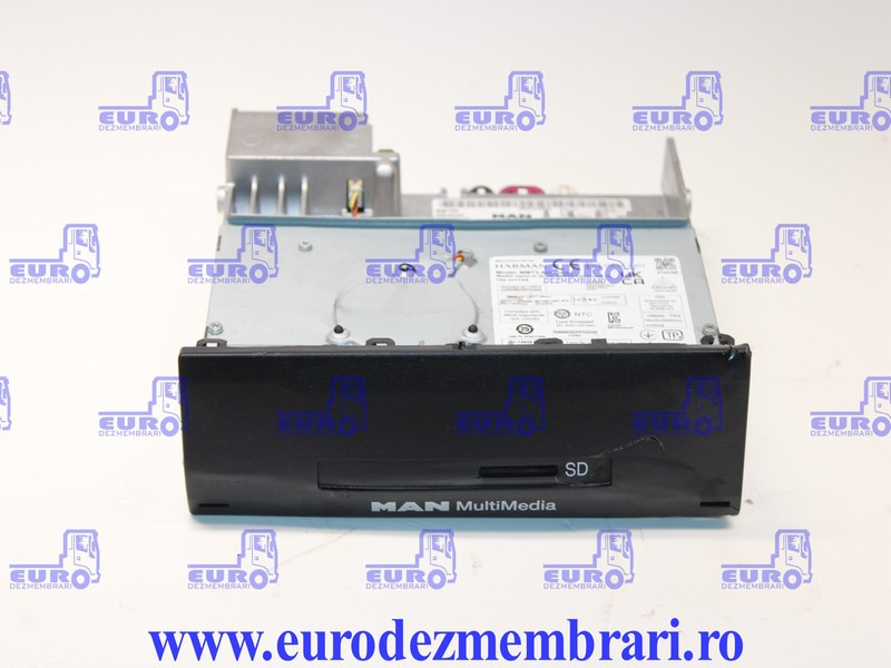 CALCULATOR UNITATE MULTIMEDIA MMTA3 MAN TGX TG3 81.28100.6085 - وحدة إي سي يو - شاحنة: صورة 1 CALCULATOR UNITATE MULTIMEDIA MMTA3 MAN TGX TG3 81.28100.6085 - وحدة إي سي يو - شاحنة: صورة 1