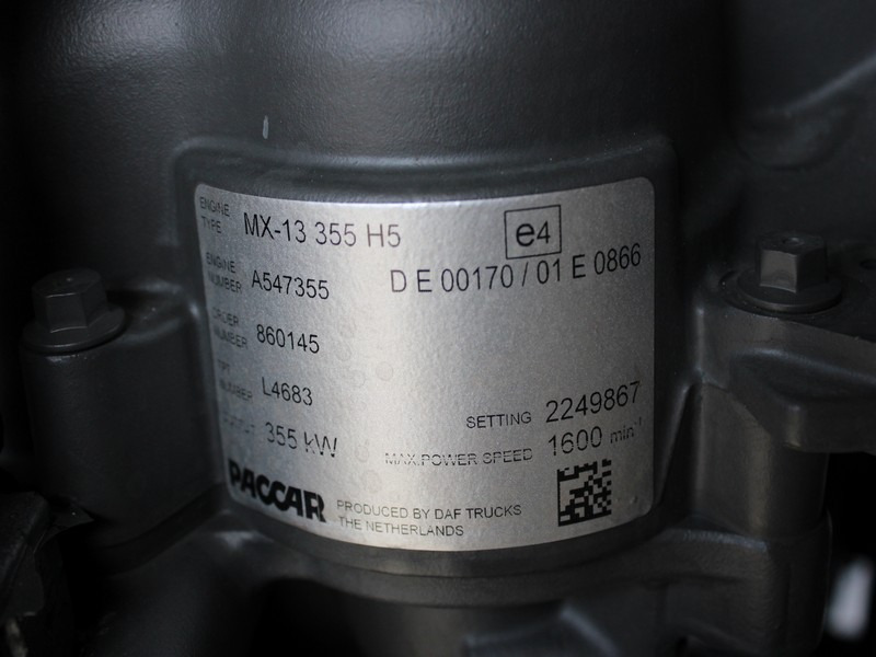 MOTOR DAF XF XG MX-13 355 H5 480CP EURO 6 2249867 - محرك - شاحنة: صورة 5 MOTOR DAF XF XG MX-13 355 H5 480CP EURO 6 2249867 - محرك - شاحنة: صورة 5
