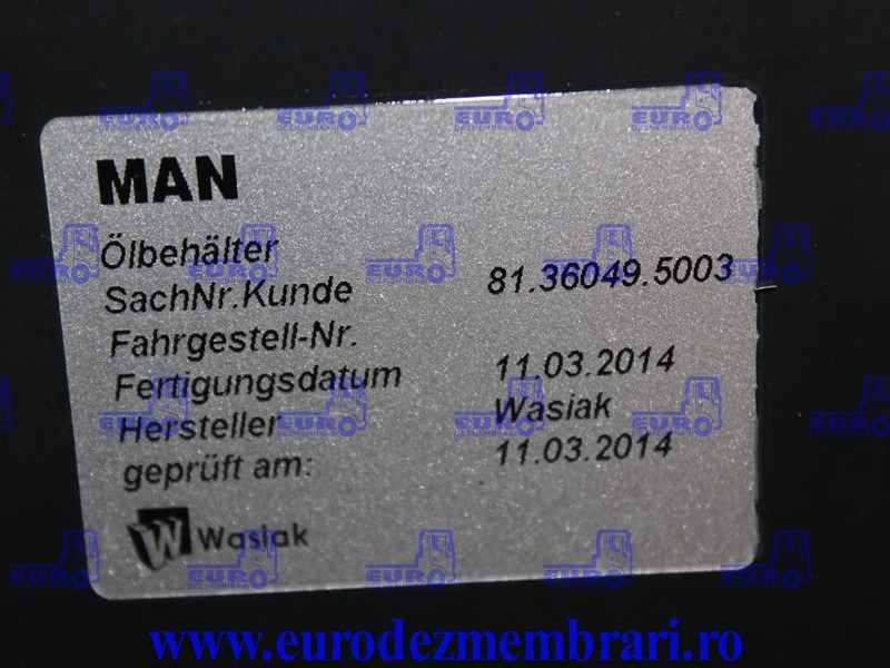 REZERVOR ULEI HIDRAULIC MAN TGS HYDRODRIVE 81.36049.5003, 81.36049.5000 - خزان هيدروليكي - شاحنة: صورة 3 REZERVOR ULEI HIDRAULIC MAN TGS HYDRODRIVE 81.36049.5003, 81.36049.5000 - خزان هيدروليكي - شاحنة: صورة 3