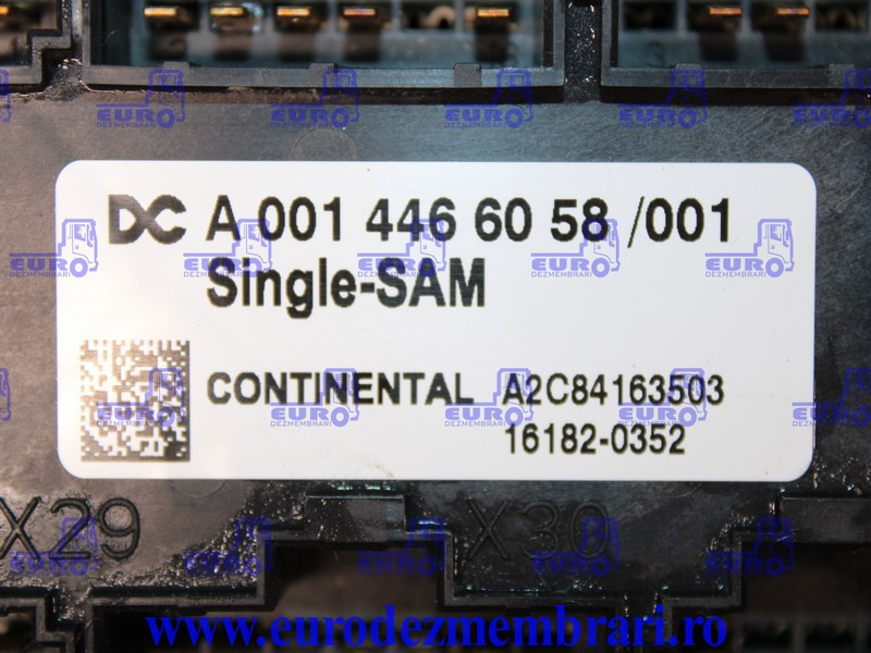 TABLOU SIGURANTE MERCEDES ACTROS MP4 SINGLE SAM A0014466058 - مصهر - شاحنة: صورة 3 TABLOU SIGURANTE MERCEDES ACTROS MP4 SINGLE SAM A0014466058 - مصهر - شاحنة: صورة 3