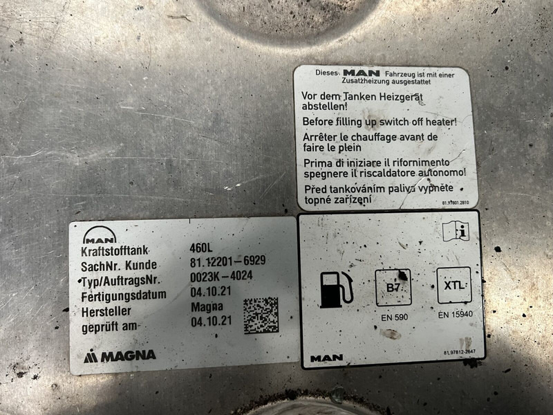 MAN 2022 - خزان الوقود: صورة 3 MAN 2022 - خزان الوقود: صورة 3