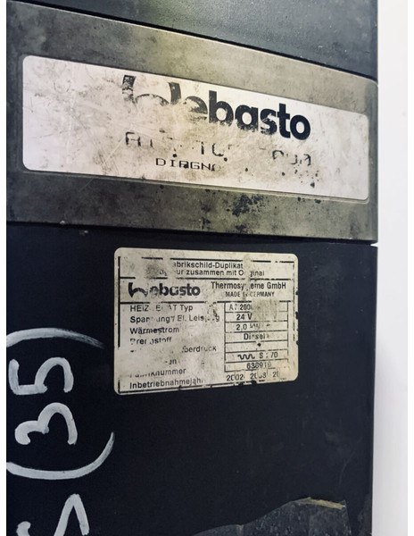 Mercedes-Benz ACTROS - الحرارة/ التهوية: صورة 3 Mercedes-Benz ACTROS - الحرارة/ التهوية: صورة 3