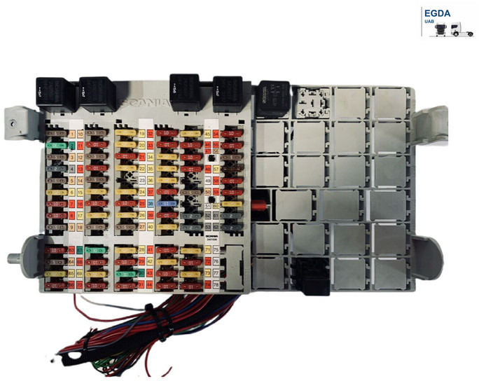 Scania P250 - النظام الكهربائي: صورة 1 Scania P250 - النظام الكهربائي: صورة 1