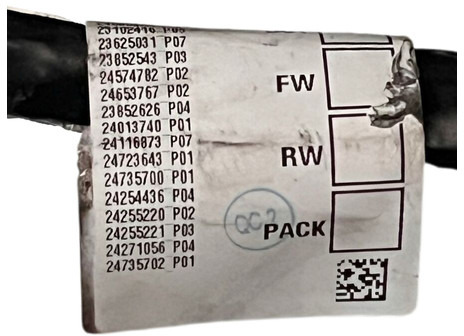 Volvo FH5/Aero - كابلات/ ضفيرة الأسلاك: صورة 4 Volvo FH5/Aero - كابلات/ ضفيرة الأسلاك: صورة 4