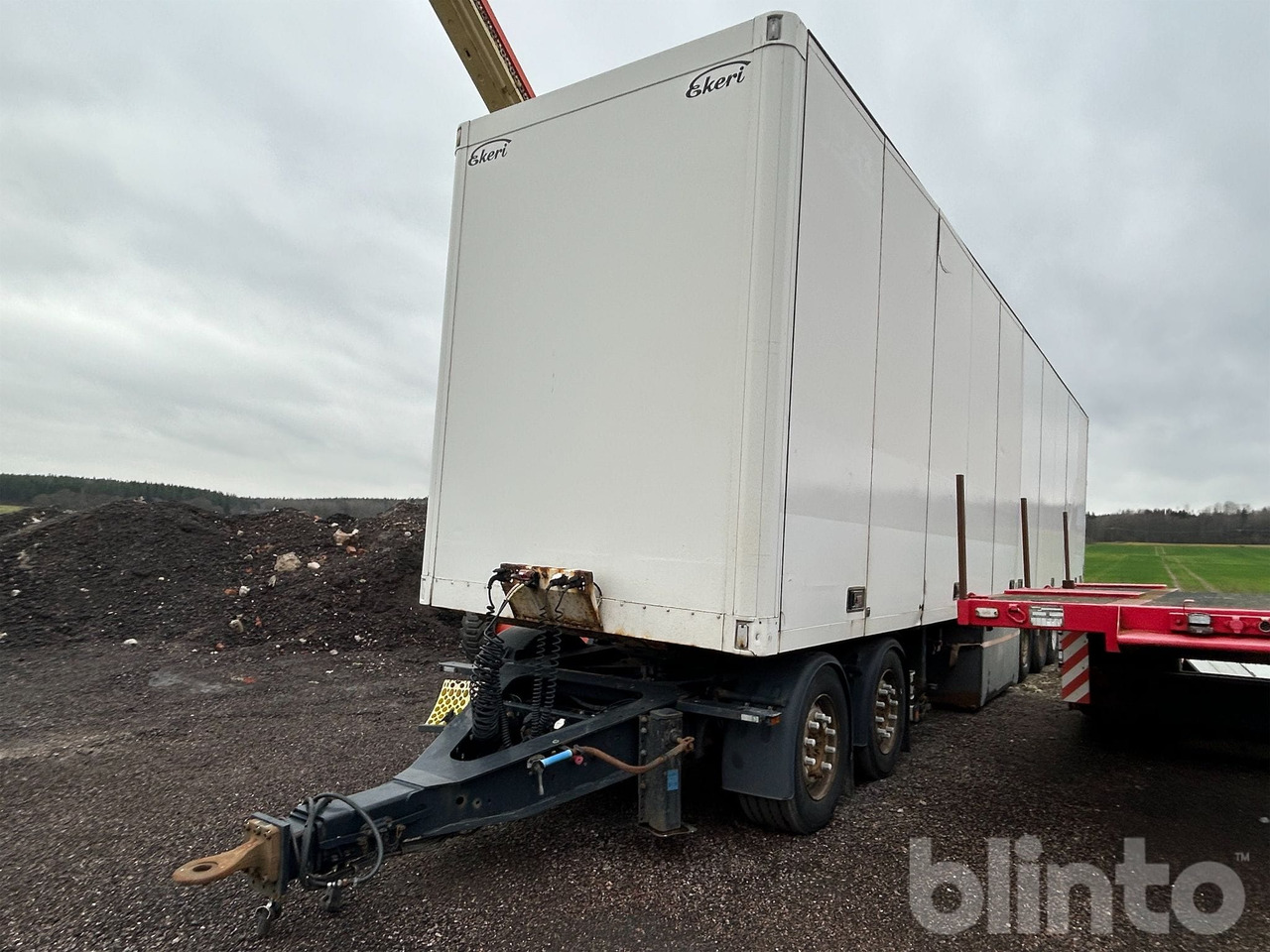 Ekeri/Krone - نصف مقطورة بصندوق مغلق, مقطورة دوللي: صورة 5 Ekeri/Krone - نصف مقطورة بصندوق مغلق, مقطورة دوللي: صورة 5