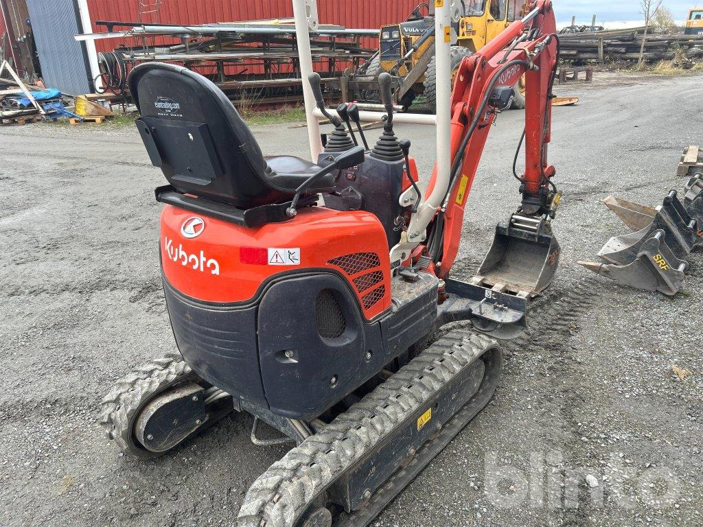 Kubota U10-3 med transportkärra - حفار صغير: صورة 3 Kubota U10-3 med transportkärra - حفار صغير: صورة 3