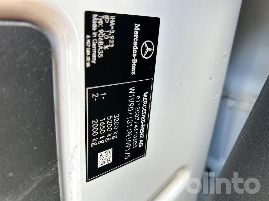 Mercedes Benz 314 CDI (2020) - شاحنة توصيل مبردة: صورة 5 Mercedes Benz 314 CDI (2020) - شاحنة توصيل مبردة: صورة 5