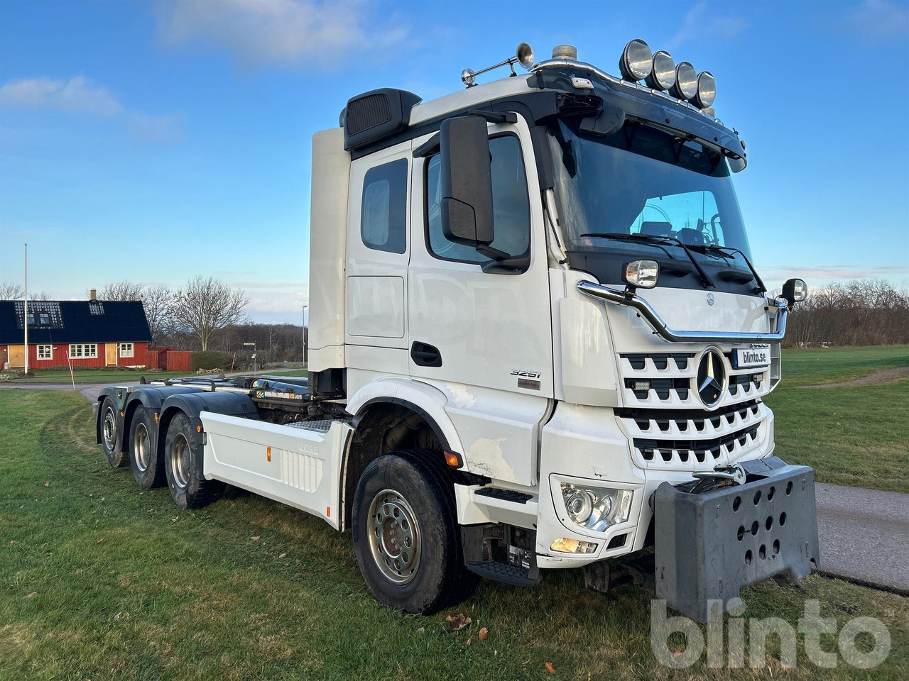 Mercedes-Benz Arocs 3251LK 8x4 - JOAB L24 - شاحنة برافعة خطافية: صورة 3 Mercedes-Benz Arocs 3251LK 8x4 - JOAB L24 - شاحنة برافعة خطافية: صورة 3