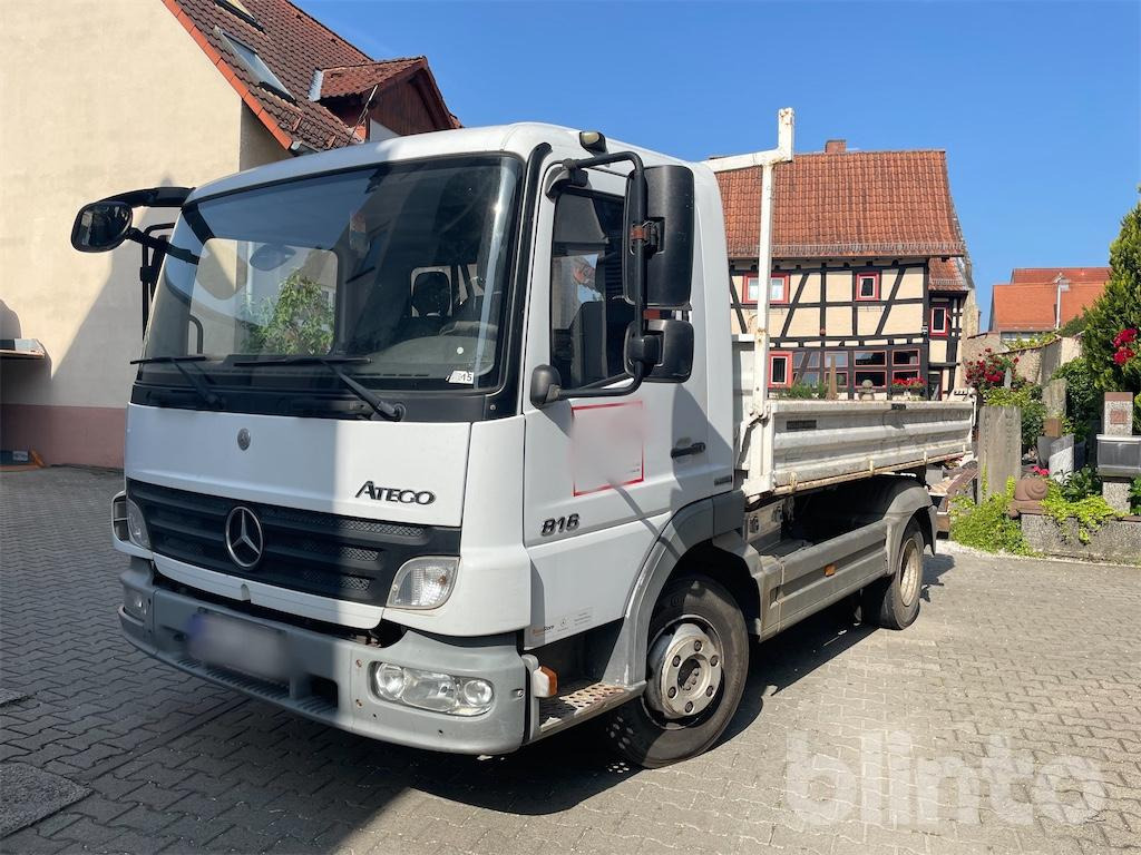 Mercedes Benz Atego (2008) - شاحنة قلاب: صورة 1 Mercedes Benz Atego (2008) - شاحنة قلاب: صورة 1