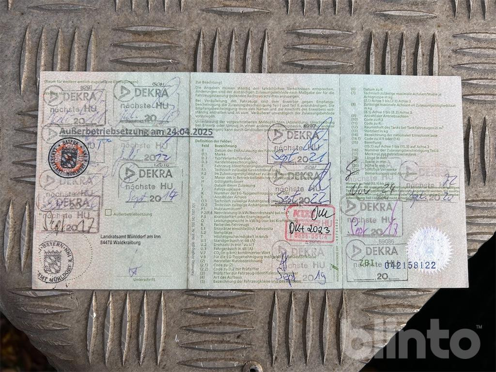 Meusburger Typ MPG-3 (2008) - نصف مقطورة مسطحة: صورة 5 Meusburger Typ MPG-3 (2008) - نصف مقطورة مسطحة: صورة 5