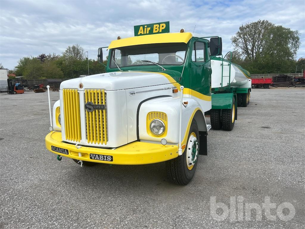 SCANIA Vabis L 76 42 160 Super & Tanktrailer Br. Fors - رأس تريلا, نصف مقطورة صهريج: صورة 2 SCANIA Vabis L 76 42 160 Super & Tanktrailer Br. Fors - رأس تريلا, نصف مقطورة صهريج: صورة 2