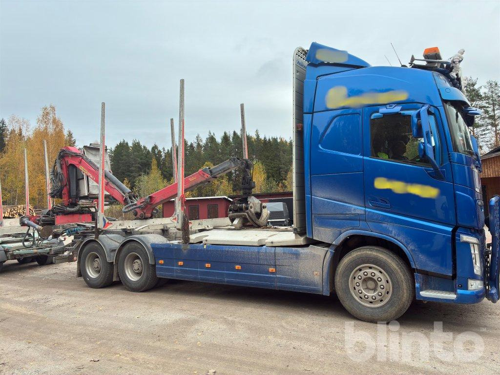 VOLVO FH 64R - شاحنة قطع الأشجار, شاحنة كرين: صورة 4 VOLVO FH 64R - شاحنة قطع الأشجار, شاحنة كرين: صورة 4