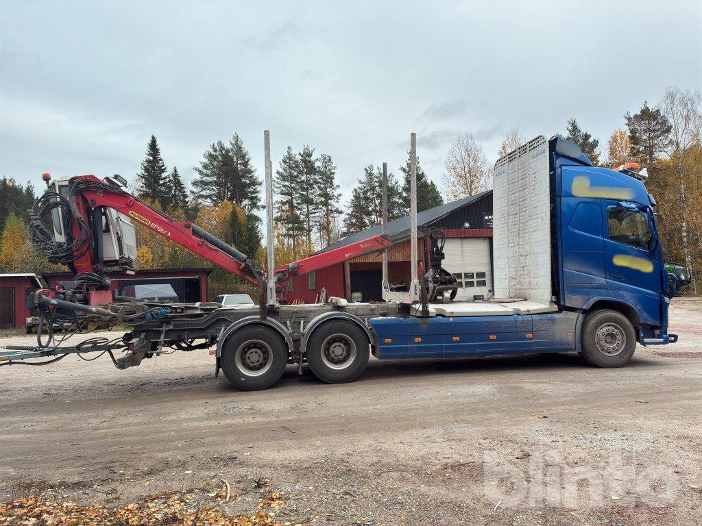 VOLVO FH 64R - شاحنة قطع الأشجار, شاحنة كرين: صورة 5 VOLVO FH 64R - شاحنة قطع الأشجار, شاحنة كرين: صورة 5