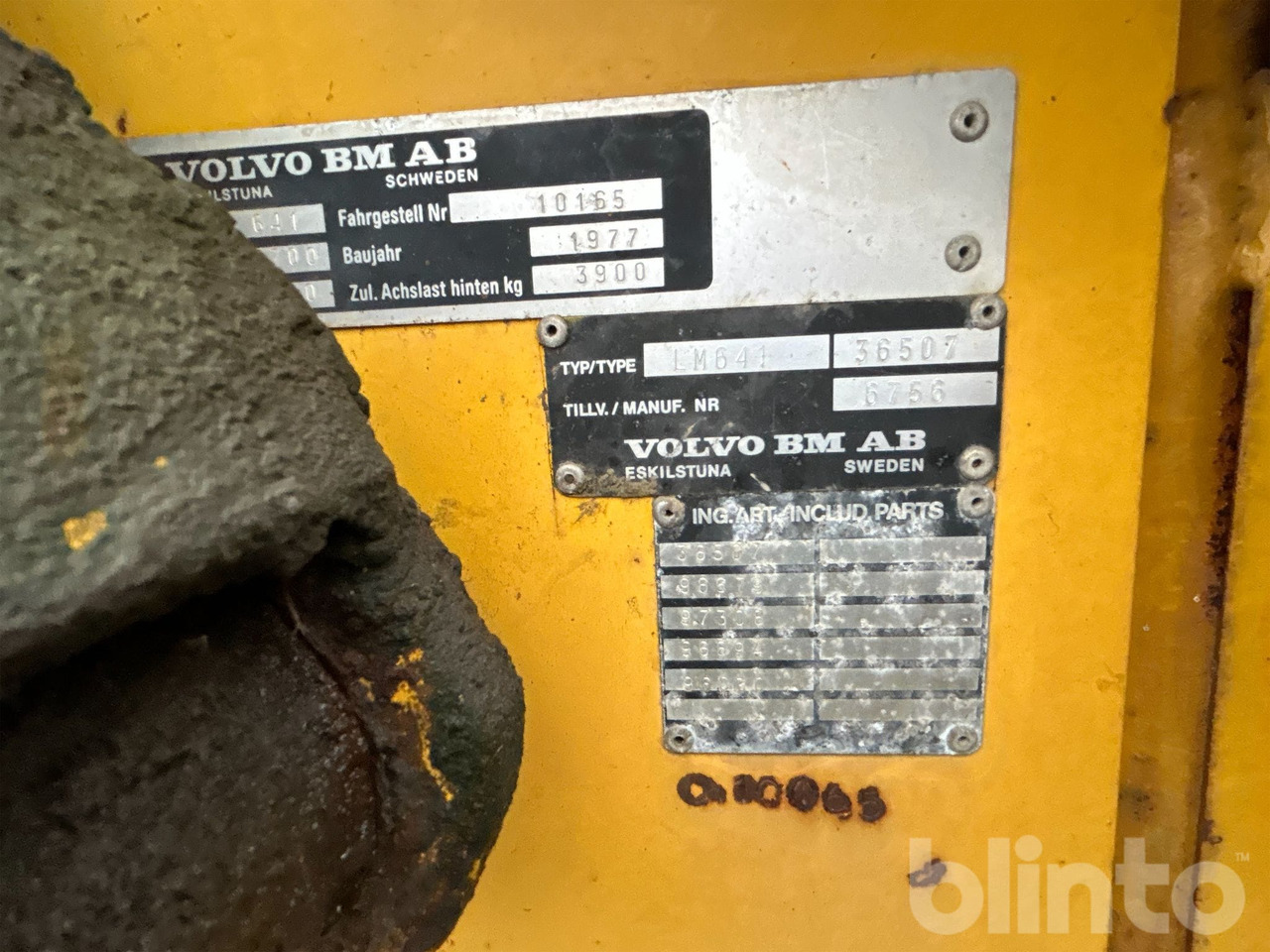 اللودر بعجل Volvo BM LM641: صورة 24 اللودر بعجل Volvo BM LM641: صورة 24