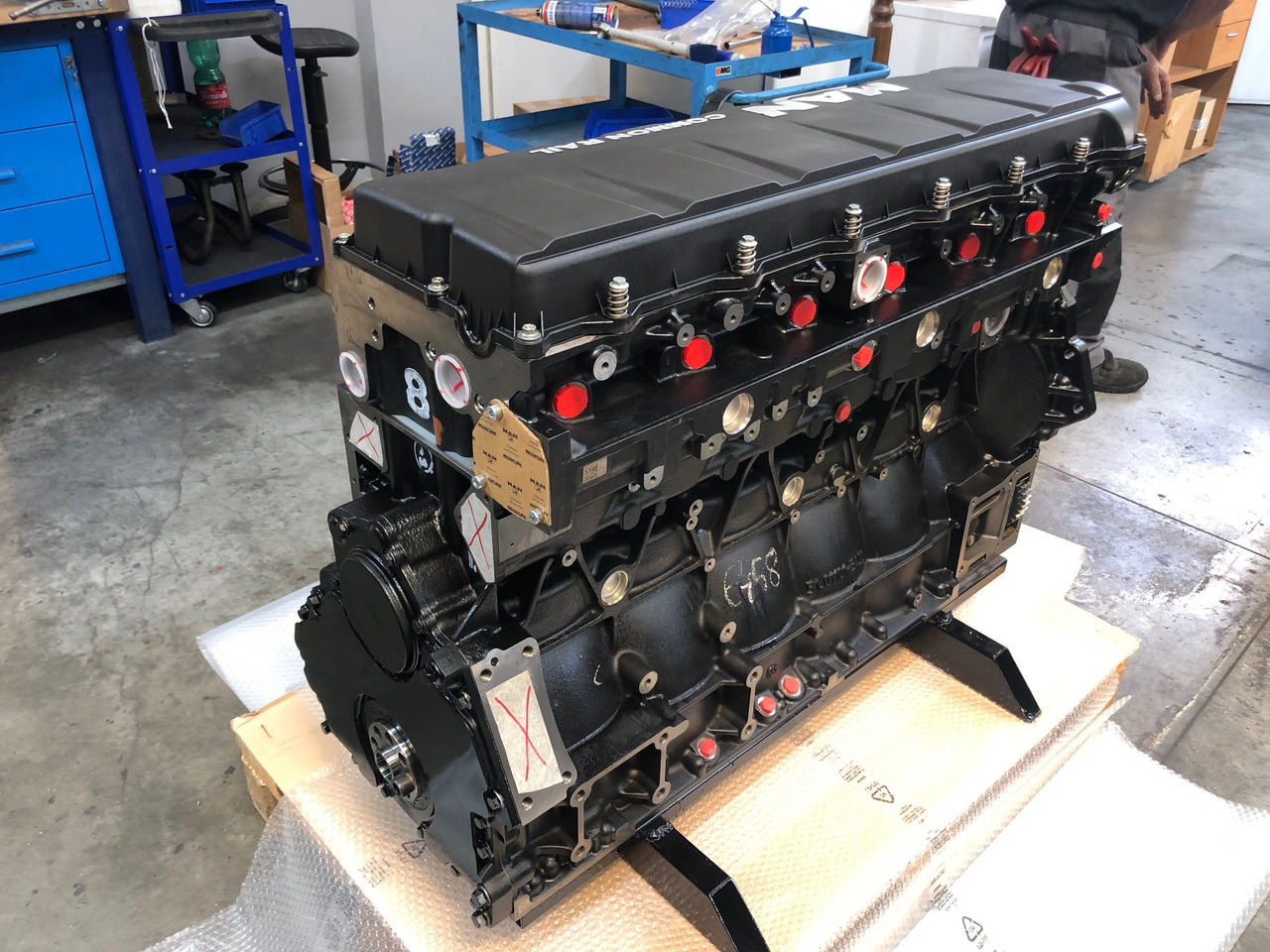 MOTORE MAN D2676 LOH35 - 309kW / 420CV - EURO 6c - BUS - محرك - حافلة: صورة 3 MOTORE MAN D2676 LOH35 - 309kW / 420CV - EURO 6c - BUS - محرك - حافلة: صورة 3
