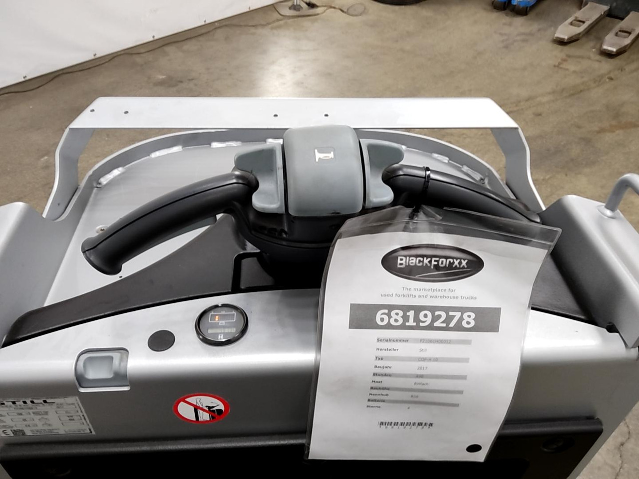 Still COP-H10/BATT.NEU - ناقل الحمولات الشوكي: صورة 3 Still COP-H10/BATT.NEU - ناقل الحمولات الشوكي: صورة 3