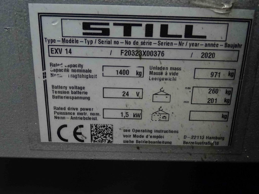 Still EXV14 - آلة تكديس: صورة 5 Still EXV14 - آلة تكديس: صورة 5