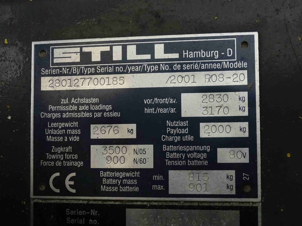 Still R08-20 - جرار سحب: صورة 5 Still R08-20 - جرار سحب: صورة 5