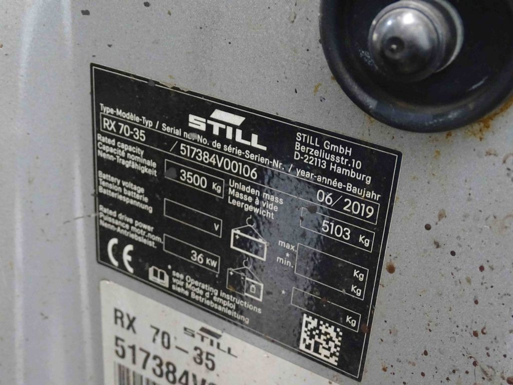 Still RX70-35 - رافعة شوكية ديزل: صورة 5 Still RX70-35 - رافعة شوكية ديزل: صورة 5