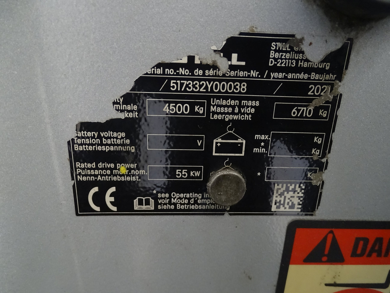 Still RX70-45 - رافعة شوكية ديزل: صورة 5 Still RX70-45 - رافعة شوكية ديزل: صورة 5