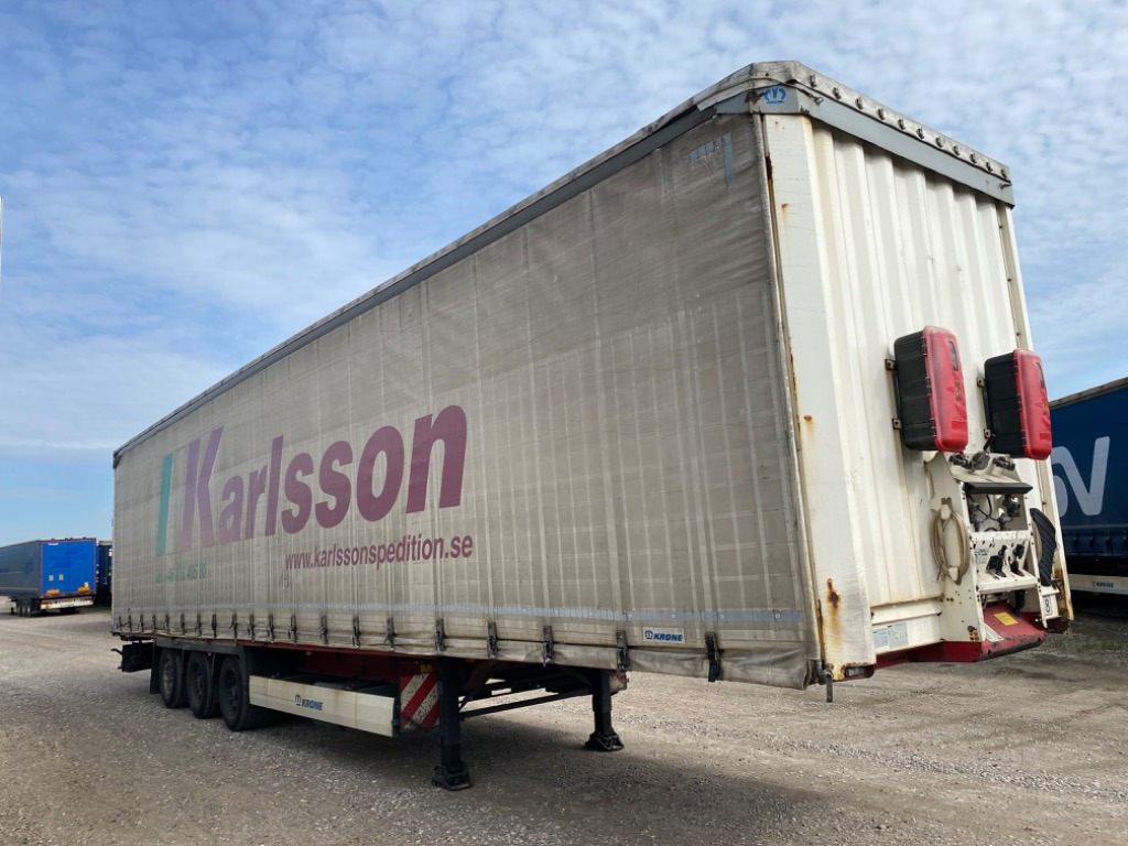 Krone SD - نصف مقطورة بستائر جانبية: صورة 2 Krone SD - نصف مقطورة بستائر جانبية: صورة 2