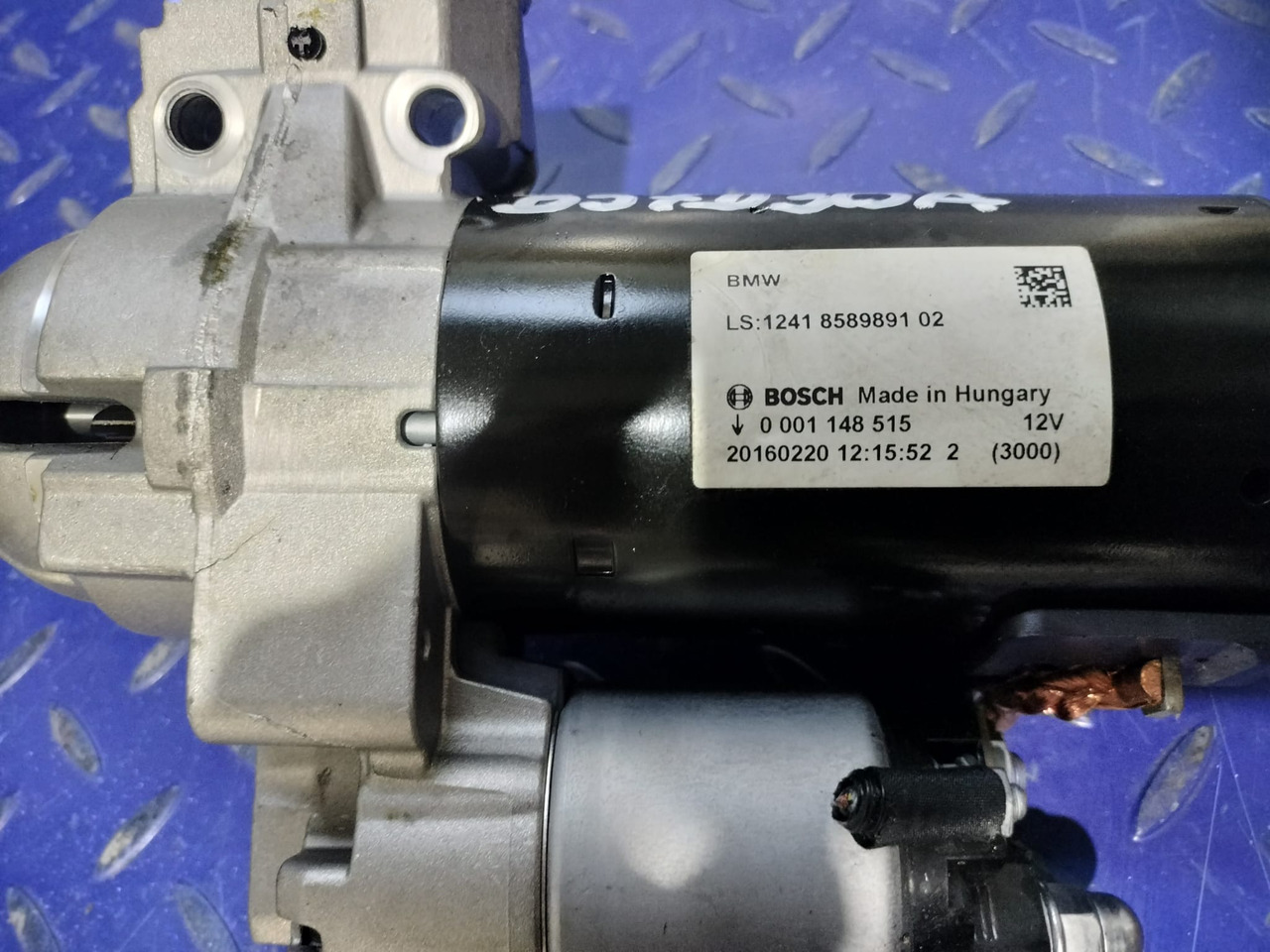BOSCH Starter BMW 12418589891 - بادئ التشغيل - شاحنة: صورة 1 BOSCH Starter BMW 12418589891 - بادئ التشغيل - شاحنة: صورة 1