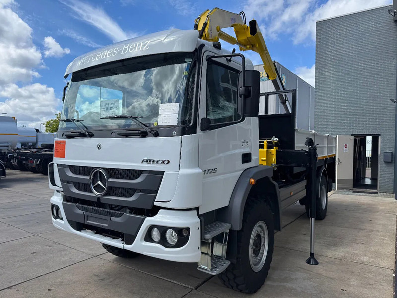 تأجير Mercedes-Benz Atego Atego 1725 4x4 Flatbed with Hyva HB120 Crane Mercedes-Benz Atego Atego 1725 4x4 Flatbed with Hyva HB120 Crane: صورة 17
