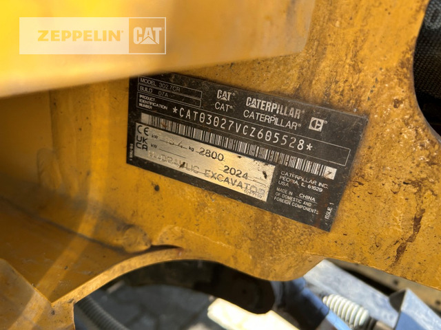 Cat 302.7CR-07 - حفار صغير: صورة 2 Cat 302.7CR-07 - حفار صغير: صورة 2