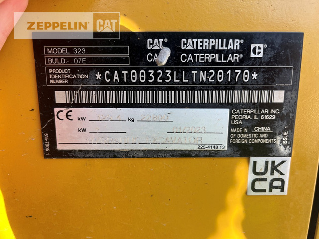 Cat 323-07D - حفار زاحف: صورة 2 Cat 323-07D - حفار زاحف: صورة 2