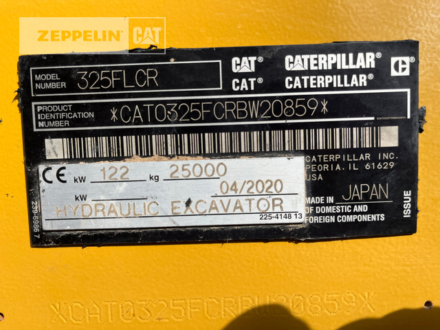 Cat 325FL - حفار زاحف: صورة 2 Cat 325FL - حفار زاحف: صورة 2