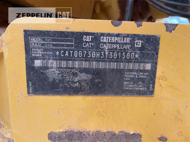 Cat 730-04A - شاحنة مفصلية: صورة 2 Cat 730-04A - شاحنة مفصلية: صورة 2