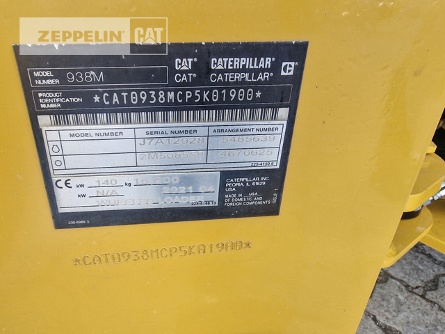 Cat 938M - اللودر بعجل: صورة 2 Cat 938M - اللودر بعجل: صورة 2