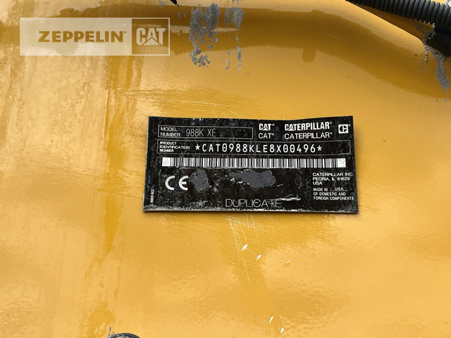 Cat 988KXE - اللودر بعجل: صورة 2 Cat 988KXE - اللودر بعجل: صورة 2