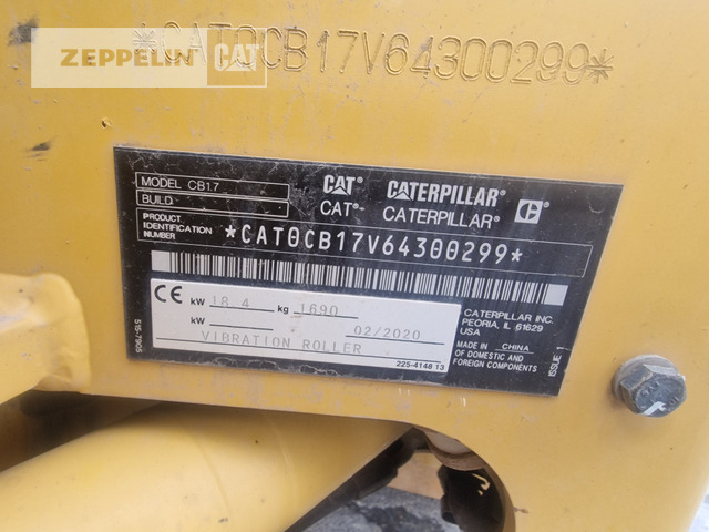 Cat CB1.7 - رَصَّاص الطرق: صورة 2 Cat CB1.7 - رَصَّاص الطرق: صورة 2