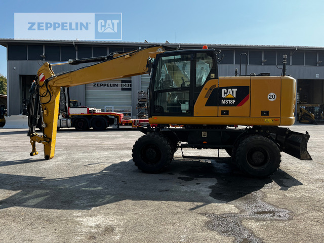 Cat M318F - حفار ذو عجلات: صورة 1 Cat M318F - حفار ذو عجلات: صورة 1