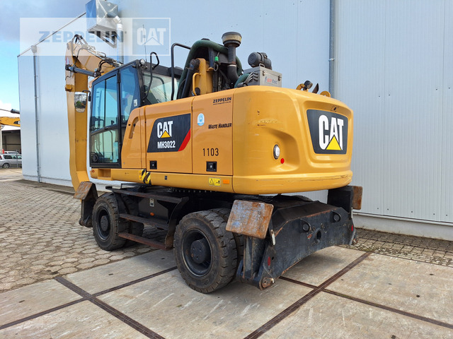 Cat MH3022 - آلة التعامل مع النفايات: صورة 2 Cat MH3022 - آلة التعامل مع النفايات: صورة 2