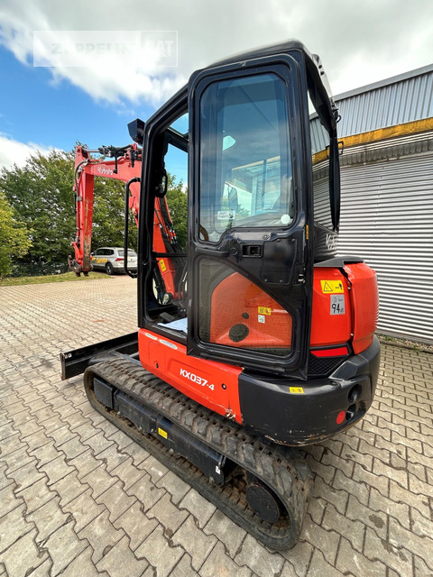 Kubota KX037-4 - حفار صغير: صورة 2 Kubota KX037-4 - حفار صغير: صورة 2