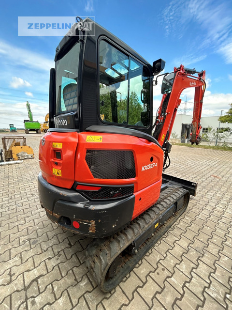 Kubota KX037-4 - حفار صغير: صورة 3 Kubota KX037-4 - حفار صغير: صورة 3