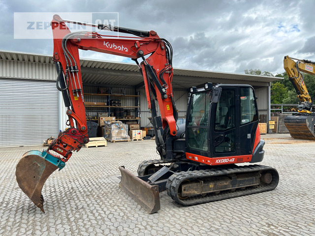 Kubota KX080-4 - حفار صغير: صورة 1 Kubota KX080-4 - حفار صغير: صورة 1