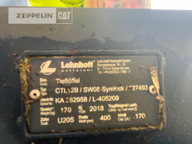 Lehnhoff Tieflöffel - بكت حفار - آلات الإنشاء: صورة 2 Lehnhoff Tieflöffel - بكت حفار - آلات الإنشاء: صورة 2