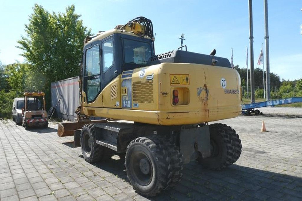 Komatsu Mobilbagger PW140-7 Mobilbagger - حفار ذو عجلات: صورة 4 Komatsu Mobilbagger PW140-7 Mobilbagger - حفار ذو عجلات: صورة 4
