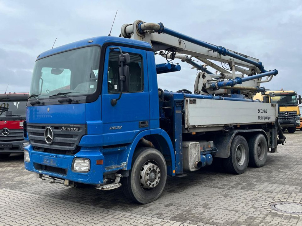 MERCEDES-BENZ Actros 2632 6x4 Betonpumpe Schwing 24m - مضخة خرسانة: صورة 1 MERCEDES-BENZ Actros 2632 6x4 Betonpumpe Schwing 24m - مضخة خرسانة: صورة 1