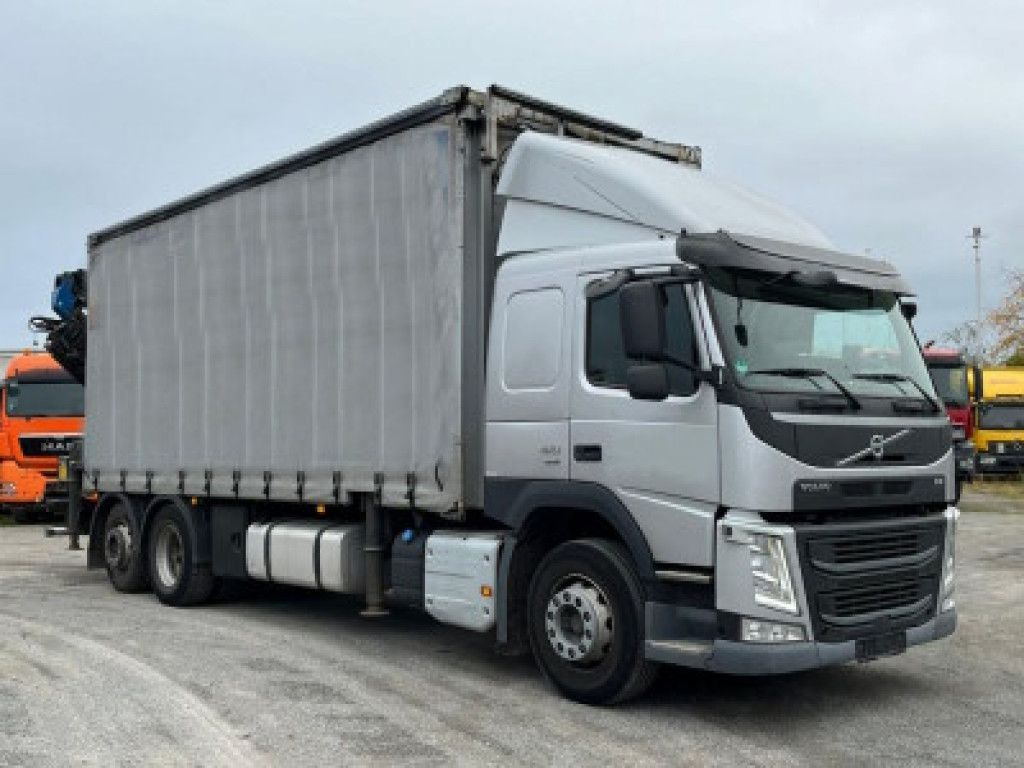 Volvo FM 420 6x2 Pritsche Heckkran 27m/t,Funk,Jib ,E6 - شاحنات مسطحة, شاحنة كرين: صورة 2 Volvo FM 420 6x2 Pritsche Heckkran 27m/t,Funk,Jib ,E6 - شاحنات مسطحة, شاحنة كرين: صورة 2