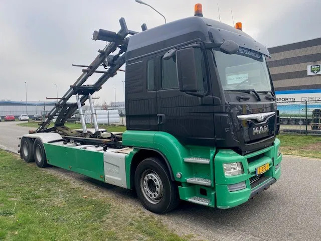 MAN TGS 26.440 met VDL containersysteem , manuel, weinig km - شاحنة - نظام الكابلات: صورة 2 MAN TGS 26.440 met VDL containersysteem , manuel, weinig km - شاحنة - نظام الكابلات: صورة 2