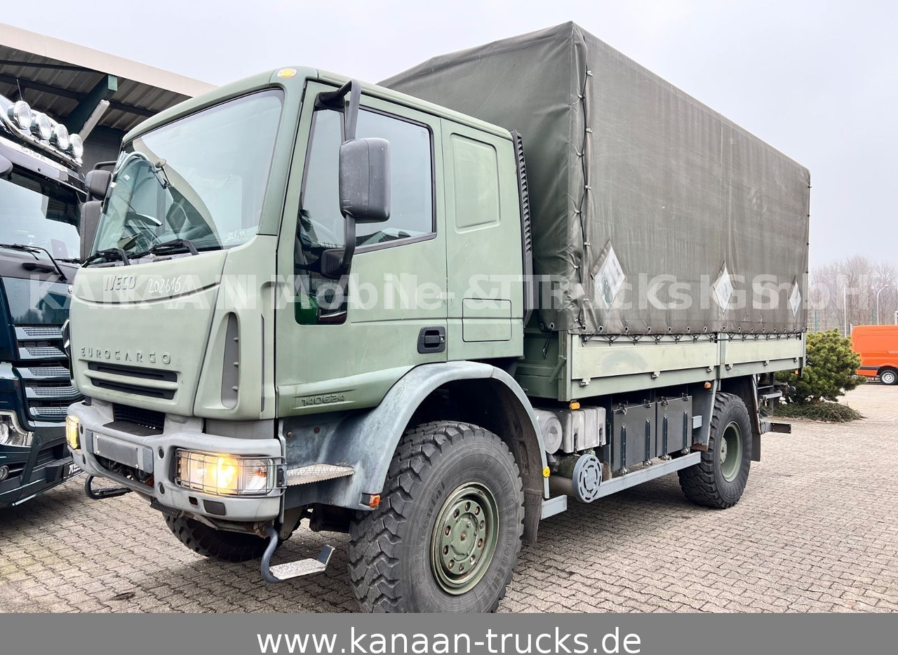 Iveco 140 E240 Eurocargo 4x4 Miltär Camper Expedition - شاحنة ذات ستائر جانبية: صورة 2 Iveco 140 E240 Eurocargo 4x4 Miltär Camper Expedition - شاحنة ذات ستائر جانبية: صورة 2