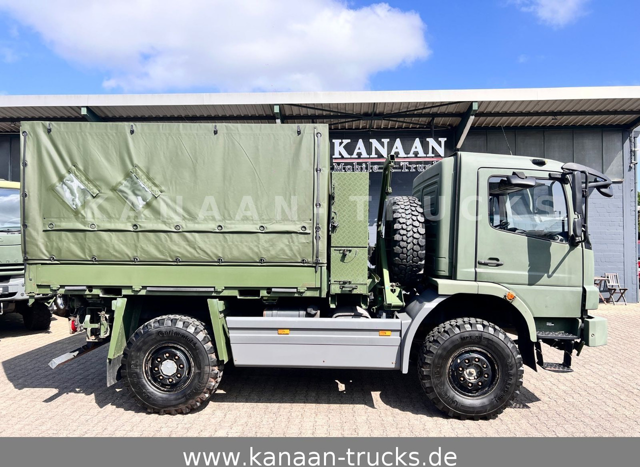 Mercedes-Benz 1018 Atego 4x4 Allrad Miltär Camper Expedition - ناقلة حاويات/ شاحنة حاويات: صورة 3 Mercedes-Benz 1018 Atego 4x4 Allrad Miltär Camper Expedition - ناقلة حاويات/ شاحنة حاويات: صورة 3