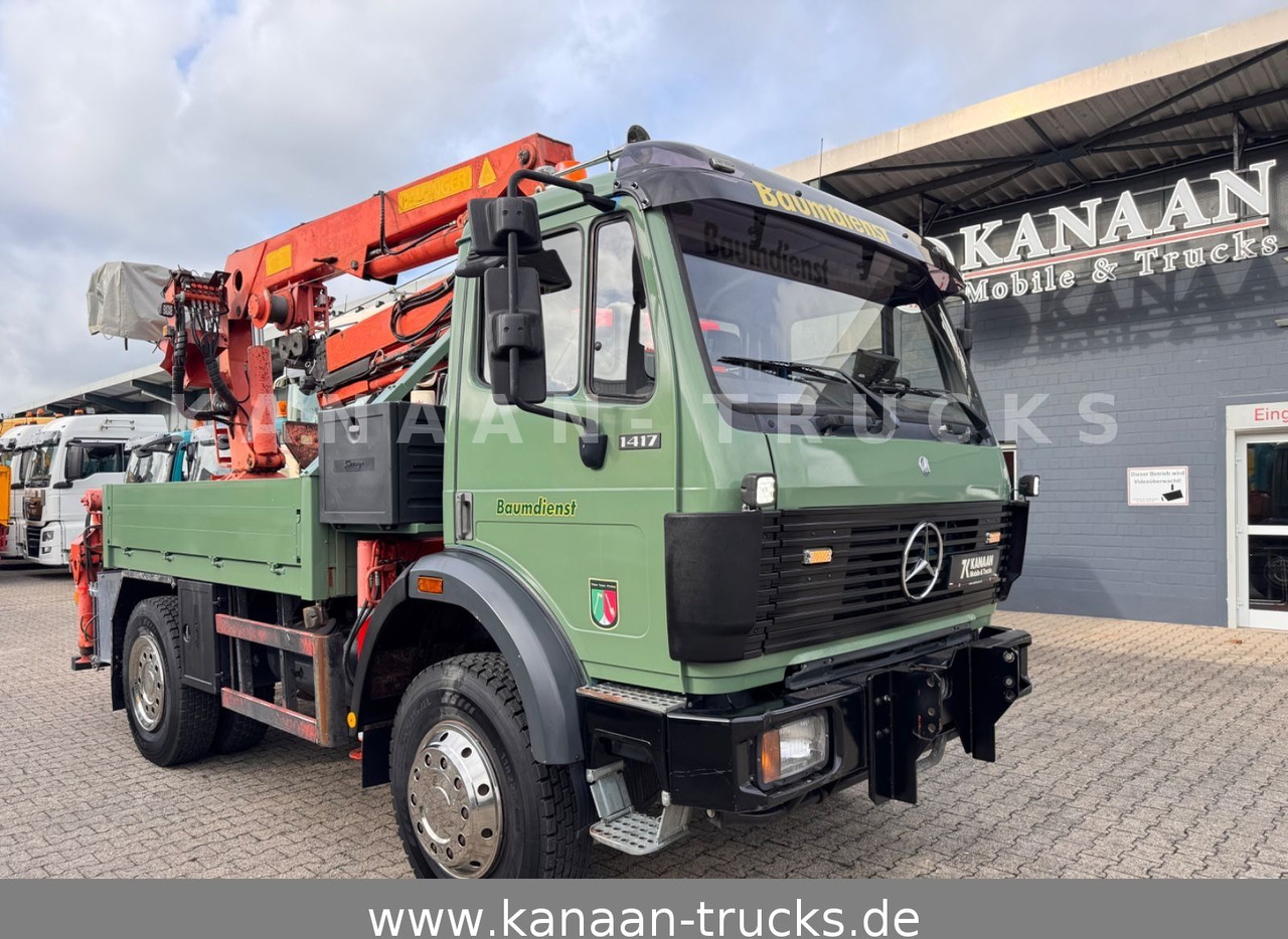 Mercedes-Benz 1417 AK Allrad Palfinger Montagekran 17,7m 64TKM - شاحنة كرين: صورة 3 Mercedes-Benz 1417 AK Allrad Palfinger Montagekran 17,7m 64TKM - شاحنة كرين: صورة 3
