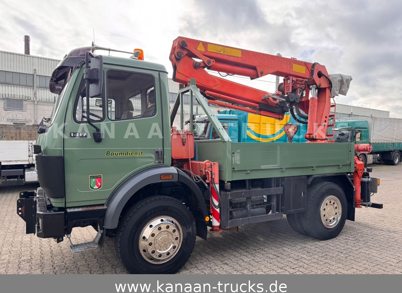 Mercedes-Benz 1417 AK Allrad Palfinger Montagekran 17,7m 64TKM - شاحنة كرين: صورة 4 Mercedes-Benz 1417 AK Allrad Palfinger Montagekran 17,7m 64TKM - شاحنة كرين: صورة 4
